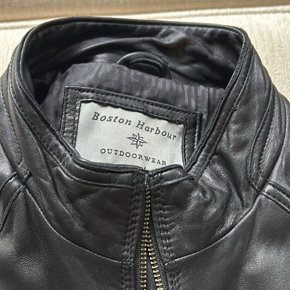 Boston Harbour Leather Jacket - Picture 7 of 8